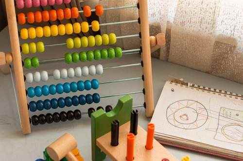 Wooden Abacus Counting Toy
